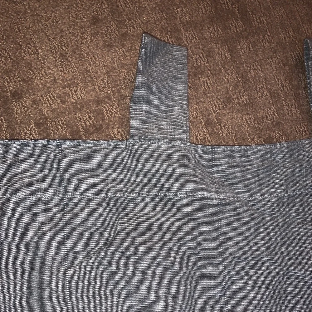 Gray Curtain Panel size 100”X 53”